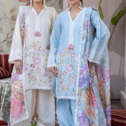 BE 373 WHITE ROMAN SILK FARSI SALWAR SUITS ONLINE BE 373 WHITE ROMAN SILK, BEST QUALITY PAKISTANI SUITS, ONLINE SHOPPING SUITS, PAKISTANI SALWAR KAMEEZ, PAKISTANI SUITS AT MANUFACTURER PRICE, PAKISTANI SUITS BEST PRICE, PAKISTANI SUITS IN SURAT, PAKISTANI SUITS ONLINE SHOPPING  BE, READYMADE, Single, Suits, THE LIBAS COLLECTION