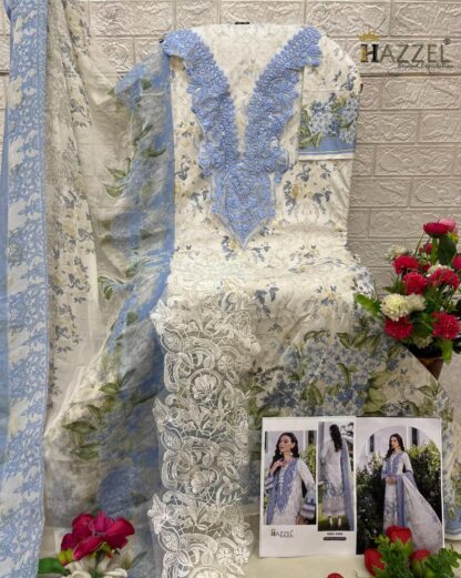 HAZZEL NEW LUXURY LAWN PAKISTANI SUITS WHOLESALE HAZZEL NEW LUXURY LAWN PAKISTANI SUITS WHOLESALE, PAKISTANI SUITS IN SINGLE, PAKISTANI SUITS LATEST COLLECTION, PAKISTANI SUITS MANFUACTURER, PAKISTANI SUITS WHOLESALER, SALWAR KAMEEZ WHOLESALER  AL KHUSHBU, ALZOHAIB, HAZZEL, HAZZEL, Pakistani Suits, PAKISTANI SUITS BRAND, PAKISTANI SUITS DESIGN, PAKISTANI SUITS FOR WOMEN, PAKISTANI SUITS IN INDIA, PAKISTANI SUITS ONLINE, PAKISTANI SUITS ONLINE INDIA, PAKISTANI SUITS SURAT, PAKISTANI WHOLESALE CLOTHES SUPPLIER, Single, Suits