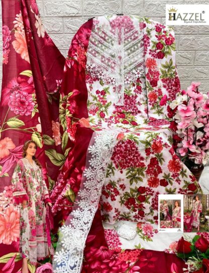 HAZZEL NEW LUXURY LAWN PAKISTANI SUITS WHOLESALE HAZZEL NEW LUXURY LAWN PAKISTANI SUITS WHOLESALE, PAKISTANI SUITS IN SINGLE, PAKISTANI SUITS LATEST COLLECTION, PAKISTANI SUITS MANFUACTURER, PAKISTANI SUITS WHOLESALER, SALWAR KAMEEZ WHOLESALER  AL KHUSHBU, ALZOHAIB, HAZZEL, HAZZEL, Pakistani Suits, PAKISTANI SUITS BRAND, PAKISTANI SUITS DESIGN, PAKISTANI SUITS FOR WOMEN, PAKISTANI SUITS IN INDIA, PAKISTANI SUITS ONLINE, PAKISTANI SUITS ONLINE INDIA, PAKISTANI SUITS SURAT, PAKISTANI WHOLESALE CLOTHES SUPPLIER, Single, Suits