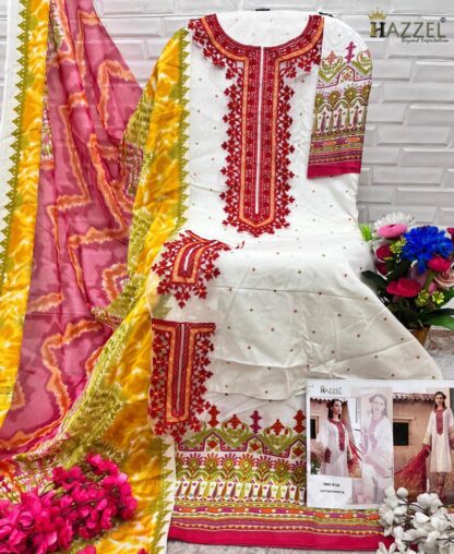 HAZZEL NEW LUXURY LAWN PAKISTANI SUITS WHOLESALE HAZZEL NEW LUXURY LAWN PAKISTANI SUITS WHOLESALE, PAKISTANI SUITS IN SINGLE, PAKISTANI SUITS LATEST COLLECTION, PAKISTANI SUITS MANFUACTURER, PAKISTANI SUITS WHOLESALER, SALWAR KAMEEZ WHOLESALER  AL KHUSHBU, ALZOHAIB, HAZZEL, HAZZEL, Pakistani Suits, PAKISTANI SUITS BRAND, PAKISTANI SUITS DESIGN, PAKISTANI SUITS FOR WOMEN, PAKISTANI SUITS IN INDIA, PAKISTANI SUITS ONLINE, PAKISTANI SUITS ONLINE INDIA, PAKISTANI SUITS SURAT, PAKISTANI WHOLESALE CLOTHES SUPPLIER, Single, Suits
