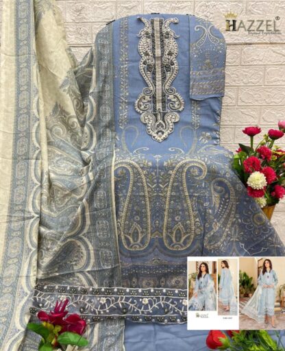 HAZZEL NEW LUXURY LAWN PAKISTANI SUITS WHOLESALE HAZZEL NEW LUXURY LAWN PAKISTANI SUITS WHOLESALE, PAKISTANI SUITS IN SINGLE, PAKISTANI SUITS LATEST COLLECTION, PAKISTANI SUITS MANFUACTURER, PAKISTANI SUITS WHOLESALER, SALWAR KAMEEZ WHOLESALER  AL KHUSHBU, ALZOHAIB, HAZZEL, HAZZEL, Pakistani Suits, PAKISTANI SUITS BRAND, PAKISTANI SUITS DESIGN, PAKISTANI SUITS FOR WOMEN, PAKISTANI SUITS IN INDIA, PAKISTANI SUITS ONLINE, PAKISTANI SUITS ONLINE INDIA, PAKISTANI SUITS SURAT, PAKISTANI WHOLESALE CLOTHES SUPPLIER, Single, Suits