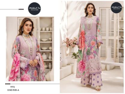 MEHBBOB TEX 1530 A PAKISATNI SUITS WITH PRICE KURTIS WHOLESALER, MEHBBOB TEX 1530 A  MEHBOOB TEX, Single, Suits