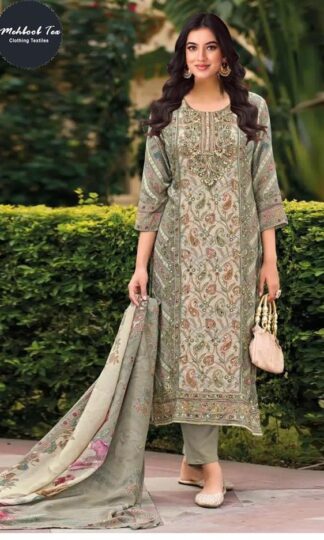 MEHBBOB TEX 1652 C PAKISTANI SUITS IN SINGLE PIECEMEHBBOB TEX 1652 C PAKISTANI SUITS IN SINGLE PIECE