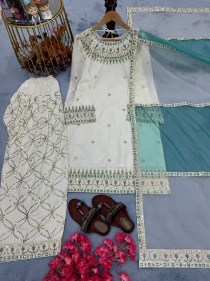 PD1120 CREPE TOP & FARSHI PLAZZO WITH DUPATTA SET ONLINE BEST QUALITY PAKISTANI SUITS, ONLINE SHOPPING SUITS, PAKISTANI SALWAR KAMEEZ, PAKISTANI SUITS AT MANUFACTURER PRICE, PAKISTANI SUITS BEST PRICE, PAKISTANI SUITS IN SURAT, PAKISTANI SUITS ONLINE SHOPPING, PD1120 CREPE TOP & FARSHI PLAZZO  PD, PLAZZO, READYMADE, Single, Suits, THE LIBAS COLLECTION