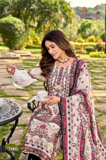 SHREE FABS KT 125 DESIGNER PAKISTANI SUITS WITH PRICE PAKISTANI SUITS IN SINGLE, PAKISTANI SUITS LATEST COLLECTION, PAKISTANI SUITS MANFUACTURER, PAKISTANI SUITS WHOLESALER, SALWAR KAMEEZ WHOLESALER, SHREE FABS KT 125  AL KHUSHBU, Pakistani Suits, Salwar Kameez, SHREE FABS, Single, Suits