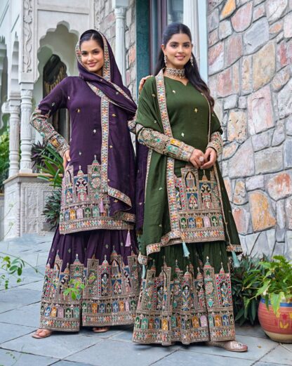 SRK 5285 READYMADE PLAZZO SUITS PARTY WEAR BEST QUALITY PAKISTANI SUITS, ONLINE SHOPPING SUITS, PAKISTANI SUITS AT MANUFACTURER PRICE, PAKISTANI SUITS LATEST COLLECTION, PAKISTANI SUITS WHOLESALE, PAKISTANI SUITS WHOLESALE DELHI, SRK 5285  INDIAN PLAZZO SUITS SET, NEW PLAZZO SET IN INDIA, Pakistani Suits, PLAZZO SUITS DESIGN FOR GIRL, PLAZZO SUITS PARTY WEAR, PLAZZO SUITS PARTY WEAR WITH DUPATTA, READYMADE, Salwar Kameez, Single, SRK, Suits, TOP PLAZZO SET WITH DUPATTA