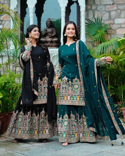 SRK 5285 READYMADE PLAZZO SUITS PARTY WEAR BEST QUALITY PAKISTANI SUITS, ONLINE SHOPPING SUITS, PAKISTANI SUITS AT MANUFACTURER PRICE, PAKISTANI SUITS LATEST COLLECTION, PAKISTANI SUITS WHOLESALE, PAKISTANI SUITS WHOLESALE DELHI, SRK 5285  INDIAN PLAZZO SUITS SET, NEW PLAZZO SET IN INDIA, Pakistani Suits, PLAZZO SUITS DESIGN FOR GIRL, PLAZZO SUITS PARTY WEAR, PLAZZO SUITS PARTY WEAR WITH DUPATTA, READYMADE, Salwar Kameez, Single, SRK, Suits, TOP PLAZZO SET WITH DUPATTA