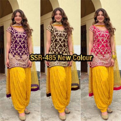 SSR 485 PATIALA SALWAR SUITS WHOLESALE DESIGNER SUITS AT WHOLESALE PRICE, DESIGNER SUITS WHOLESALER, SALWAR KAMEEZ MANUFACTURER, SALWAR KAMEEZ WHOLESALER, SSR 485 PATIALA  PAKISTANI SUITS BRAND, PAKISTANI SUITS DESIGN, PAKISTANI SUITS FOR WOMEN, PAKISTANI SUITS IN INDIA, PAKISTANI SUITS ONLINE INDIA, PAKISTANI SUITS SURAT, PAKISTANI WHOLESALE CLOTHES SUPPLIER, READYMADE, Salwar Kameez, Single, SSR, Suits, TOP PLAZZO ONLINE SHOPPING IN INDIA, TOP PLAZZO SET WITH DUPATTA, WHOLESALE PAKISTANI SUITS IN SURAT, WOMEN TOP PLAZZO ONLINE SHOPPING