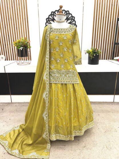 SSR 512 LEMON GREEN GEORGETTE LEHENGA SUPPLIER IN INDIA BEST QUALITY PAKISTANI SUITS, PAKISTANI KURTI AT BEST PRICE, PAKISTANI KURTI SUPPLIER, PAKISTANI SALWAR KAMEEZ, PAKISTANI SUITS MANUFACTURER IN SURAT, PAKISTANI SUITS ONLINE SHOPPING IN INDIA, PAKISTANI SUITS SINGLE, SALWAR KAMEEZ WHOLESALE, SSR 5003 DESIGNER SALWAR KAMEEZ MANUFACTURER IN SURAT, SSR 512 LEMON GREEN, WHOLESALE SUITS COLLECTION  Gown, Salwar Kameez, Single, SSR, Suits