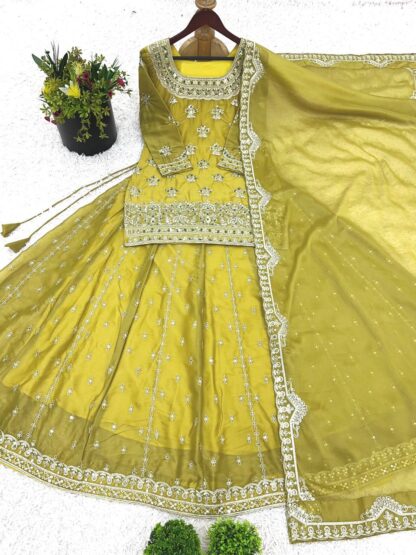 SSR 512 LEMON GREEN GEORGETTE LEHENGA SUPPLIER IN INDIA BEST QUALITY PAKISTANI SUITS, PAKISTANI KURTI AT BEST PRICE, PAKISTANI KURTI SUPPLIER, PAKISTANI SALWAR KAMEEZ, PAKISTANI SUITS MANUFACTURER IN SURAT, PAKISTANI SUITS ONLINE SHOPPING IN INDIA, PAKISTANI SUITS SINGLE, SALWAR KAMEEZ WHOLESALE, SSR 5003 DESIGNER SALWAR KAMEEZ MANUFACTURER IN SURAT, SSR 512 LEMON GREEN, WHOLESALE SUITS COLLECTION  Gown, Salwar Kameez, Single, SSR, Suits