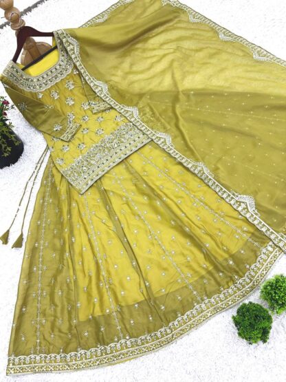 SSR 512 LEMON GREEN GEORGETTE LEHENGA SUPPLIER IN INDIA BEST QUALITY PAKISTANI SUITS, PAKISTANI KURTI AT BEST PRICE, PAKISTANI KURTI SUPPLIER, PAKISTANI SALWAR KAMEEZ, PAKISTANI SUITS MANUFACTURER IN SURAT, PAKISTANI SUITS ONLINE SHOPPING IN INDIA, PAKISTANI SUITS SINGLE, SALWAR KAMEEZ WHOLESALE, SSR 5003 DESIGNER SALWAR KAMEEZ MANUFACTURER IN SURAT, SSR 512 LEMON GREEN, WHOLESALE SUITS COLLECTION  Gown, Salwar Kameez, Single, SSR, Suits