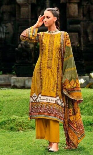 TAJ CREATION 597 COTTON PAKISTANI SUITS FOR WOMENTAJ CREATION 597 COTTON PAKISTANI SUITS FOR WOMEN