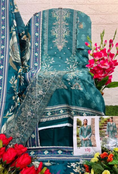 TAJ CREATION 600 WHOLESALE OF PAKISTANI SUITS DESIGNER SUITS AT WHOLESALE PRICE, DESIGNER SUITS WHOLESALER, SALWAR KAMEEZ MANUFACTURER, SALWAR KAMEEZ WHOLESALER, TAJ CREATION 600  FEPIC ROSEMEEN, PAKISTANI SUITS BRAND, PAKISTANI SUITS DESIGN, PAKISTANI SUITS FOR WOMEN, PAKISTANI SUITS IN INDIA, PAKISTANI SUITS ONLINE INDIA, PAKISTANI SUITS SURAT, PAKISTANI WHOLESALE CLOTHES SUPPLIER, Salwar Kameez, Single, Suits, TAJ CREATION