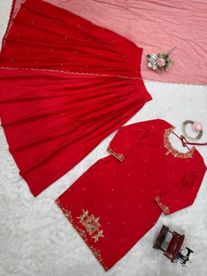THE LIBAS COLLECTION 5874 RED CREP SILK SURAT LEHENGA SUPPLIER IN INDIA BEST QUALITY PAKISTANI SUITS, ONLINE SHOPPING SUITS, PAKISTANI SALWAR KAMEEZ, PAKISTANI SUITS AT MANUFACTURER PRICE, PAKISTANI SUITS BEST PRICE, PAKISTANI SUITS IN SURAT, PAKISTANI SUITS ONLINE SHOPPING, THE LIBAS COLLECTION 5874 RED CREP SILK  READYMADE, RTC, Single, Suits, THE LIBAS COLLECTION