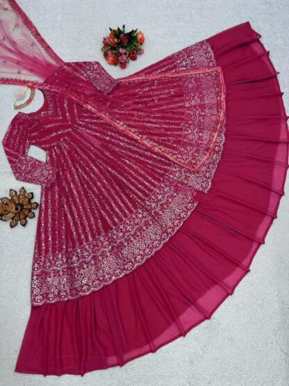 THE LIBAS COLLECTION 6453 RANI LEHENGA DESIGN 2025 BEST QUALITY PAKISTANI SUITS, ONLINE SHOPPING SUITS, PAKISTANI SALWAR KAMEEZ, PAKISTANI SUITS AT MANUFACTURER PRICE, PAKISTANI SUITS BEST PRICE, PAKISTANI SUITS IN SURAT, PAKISTANI SUITS ONLINE SHOPPING, THE LIBAS COLLECTION 6453 RANI LEHENGA DESIGN 2025  READYMADE, RTC, Single, Suits, THE LIBAS COLLECTION