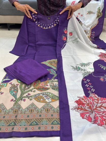 THE LIBAS COLLECTION ELEGANANT FLORAL SUITS SET WITH PRICE BEST QUALITY PAKISTANI SUITS, ONLINE SHOPPING SUITS, PAKISTANI SALWAR KAMEEZ, PAKISTANI SUITS AT MANUFACTURER PRICE, PAKISTANI SUITS BEST PRICE, PAKISTANI SUITS IN SURAT, PAKISTANI SUITS ONLINE SHOPPING, THE LIBAS COLLECTION ELEGANANT FLORAL SUITS  READYMADE KURTI, RTC, Single, Suits, THE LIBAS COLLECTION