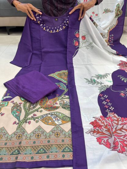 THE LIBAS COLLECTION ELEGANANT FLORAL SUITS SET WITH PRICE BEST QUALITY PAKISTANI SUITS, ONLINE SHOPPING SUITS, PAKISTANI SALWAR KAMEEZ, PAKISTANI SUITS AT MANUFACTURER PRICE, PAKISTANI SUITS BEST PRICE, PAKISTANI SUITS IN SURAT, PAKISTANI SUITS ONLINE SHOPPING, THE LIBAS COLLECTION ELEGANANT FLORAL SUITS  READYMADE KURTI, RTC, Single, Suits, THE LIBAS COLLECTION