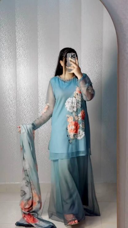 ZSR 3132 WOMEN TOP BOTTOM WITH DUPATTA SET ONLINE BEST QUALITY PAKISTANI SUITS, ONLINE SHOPPING SUITS, PAKISTANI SUITS AT MANUFACTURER PRICE, PAKISTANI SUITS LATEST COLLECTION, PAKISTANI SUITS WHOLESALE, PAKISTANI SUITS WHOLESALE DELHI, ZSR 3132  INDIAN PLAZZO SUITS SET, NEW PLAZZO SET IN INDIA, Pakistani Suits, PLAZZO SUITS DESIGN FOR GIRL, PLAZZO SUITS PARTY WEAR, PLAZZO SUITS PARTY WEAR WITH DUPATTA, READYMADE, Salwar Kameez, Single, SRK, Suits, TOP PLAZZO SET WITH DUPATTA