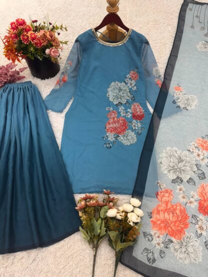ZSR 3132 WOMEN TOP BOTTOM WITH DUPATTA SET ONLINE BEST QUALITY PAKISTANI SUITS, ONLINE SHOPPING SUITS, PAKISTANI SUITS AT MANUFACTURER PRICE, PAKISTANI SUITS LATEST COLLECTION, PAKISTANI SUITS WHOLESALE, PAKISTANI SUITS WHOLESALE DELHI, ZSR 3132  INDIAN PLAZZO SUITS SET, NEW PLAZZO SET IN INDIA, Pakistani Suits, PLAZZO SUITS DESIGN FOR GIRL, PLAZZO SUITS PARTY WEAR, PLAZZO SUITS PARTY WEAR WITH DUPATTA, READYMADE, Salwar Kameez, Single, SRK, Suits, TOP PLAZZO SET WITH DUPATTA