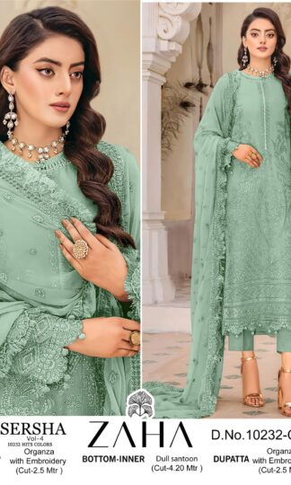 ZAHA 10232 C SERSHA-VOL-4 PAKISTANI SALWAR SUITS ONLINEZAHA 10232 C SERSHA-VOL-4 PAKISTANI SALWAR SUITS ONLINE