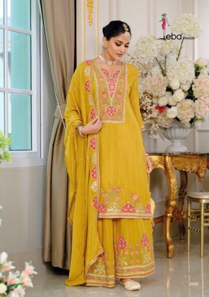 EBA LIFESTYLE 1908 KIYARA RICH COMBINATION PLAZZO SET BEST QUALITY PAKISTANI SUITS, EBA LIFESTYLE 1908 KIYARA, ONLINE SHOPPING SUITS, PAKISTANI SALWAR KAMEEZ, PAKISTANI SUITS AT MANUFACTURER PRICE, PAKISTANI SUITS BEST PRICE, PAKISTANI SUITS IN SURAT, PAKISTANI SUITS ONLINE SHOPPING  BUY TOP PLAZZO SET FOR WOMEN ONLINE, EBA LIFESTYLE, INDIAN PLAZZO SUITS SET, NEW PLAZZO SET IN INDIA, PLAZZO, PLAZZO SUITS DESIGN FOR GIRL, PLAZZO SUITS PARTY WEAR, PLAZZO SUITS PARTY WEAR WITH DUPATTA, Single, Suits