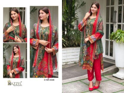 HAZZEL 0346 LATEST PAKISTANI SUITS WHOLESALER HAZZEL 0346, PAKISTANI AT BEST PRICE, PAKISTANI ONLINE, PAKISTANI SUITS ONLINE, PAKISTANI WHOLESALER  HAZZEL, Pakistani Suits, PAKISTANI SUITS BRAND, PAKISTANI SUITS DESIGN, PAKISTANI SUITS FOR WOMEN, PAKISTANI SUITS IN INDIA, PAKISTANI SUITS ONLINE, PAKISTANI SUITS ONLINE INDIA, PAKISTANI SUITS SURAT, PAKISTANI WHOLESALE CLOTHES SUPPLIER, Salwar Kameez, Single, Suits