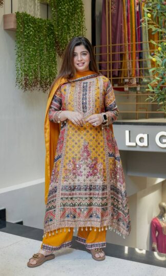 JD 608 YELLOW KURTI WITH BEAUTIFUL PLAZZO FOR WOMENJD 608 YELLOW KURTI WITH BEAUTIFUL PLAZZO FOR WOMEN