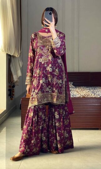 JD 617 CHINON SILK SHARARA SET ONLINE SHOPPINGJD 617 CHINON SILK SHARARA SET ONLINE SHOPPING