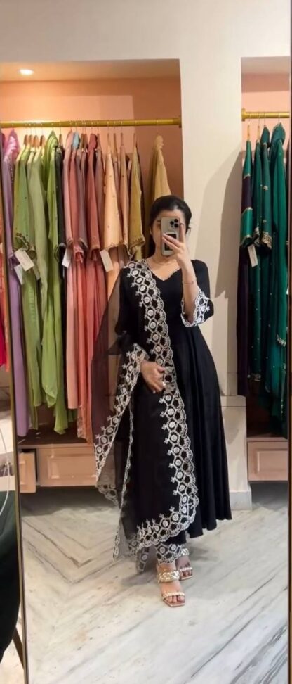 JL 1027 BLACK BEAUTY ANARKALI GOWN WITH PRICE BEST QUALITY PAKISTANI SUITS, JL 1027, ONLINE SHOPPING SUITS, PAKISTANI SUITS AT MANUFACTURER PRICE, PAKISTANI SUITS LATEST COLLECTION, PAKISTANI SUITS WHOLESALE, PAKISTANI SUITS WHOLESALE DELHI  JL, Lehenga, LEHENGA CHOLI, LEHENGA SET ONLINE SHOPPING, LEHENGA WHOLESALE IN SURAT, LEHENGA WHOLESALE MARKET IN INDIA, LEHENGA WHOLESALE ONLINE INDAI, LEHENGA WHOLESALE ONLINE INDIA WITH PRICE, LEHNGHA SET FOR WOMEN, Pakistani Suits, READYMADE, Salwar Kameez, SALWAR SUITS ONLINE WHOLESALE, Single, Suits