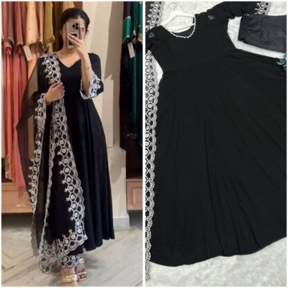 JL 1027 BLACK BEAUTY ANARKALI GOWN WITH PRICE BEST QUALITY PAKISTANI SUITS, JL 1027, ONLINE SHOPPING SUITS, PAKISTANI SUITS AT MANUFACTURER PRICE, PAKISTANI SUITS LATEST COLLECTION, PAKISTANI SUITS WHOLESALE, PAKISTANI SUITS WHOLESALE DELHI  JL, Lehenga, LEHENGA CHOLI, LEHENGA SET ONLINE SHOPPING, LEHENGA WHOLESALE IN SURAT, LEHENGA WHOLESALE MARKET IN INDIA, LEHENGA WHOLESALE ONLINE INDAI, LEHENGA WHOLESALE ONLINE INDIA WITH PRICE, LEHNGHA SET FOR WOMEN, Pakistani Suits, READYMADE, Salwar Kameez, SALWAR SUITS ONLINE WHOLESALE, Single, Suits