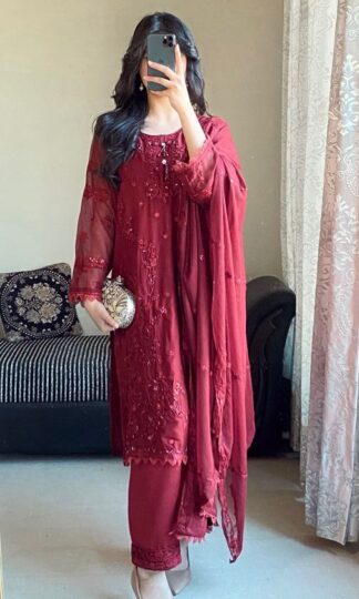LADY LOOK-024 PARTY WEAR TOP PLAZZO & DUPATTA WHOLESALELADY LOOK-024 PARTY WEAR TOP PLAZZO & DUPATTA WHOLESALE