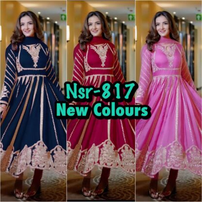 NSR 817 LATEST DESIGNER GOWN SET ONLINE BEST QUALITY PAKISTANI SUITS, NSR 817 LATEST DESIGNER GOWN SET ONLINE, NSR 865 RED, ONLINE SHOPPING SUITS, PAKISTANI SUITS AT MANUFACTURER PRICE, PAKISTANI SUITS LATEST COLLECTION, PAKISTANI SUITS WHOLESALE, PAKISTANI SUITS WHOLESALE DELHI, SALWAR SUITS ONLINE IN INDIA, SALWAR SUITS ONLINE SHOPPING  NSR, Pakistani Suits, READYMADE, Salwar Kameez, SALWAR SUITS FOR WOMEN, SALWAR SUITS ONLINE IN INDIA, SALWAR SUITS ONLINE SHOPPING, SALWAR SUITS ONLINE WHOLESALE, Single, Suits