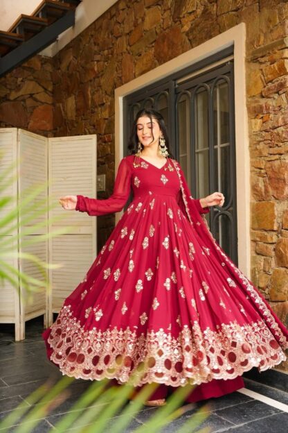 NSR 865 RED DESIGNER GOWN ONLINE SHOPPING BEST QUALITY PAKISTANI SUITS, NSR 865 RED, ONLINE SHOPPING SUITS, PAKISTANI SUITS AT MANUFACTURER PRICE, PAKISTANI SUITS LATEST COLLECTION, PAKISTANI SUITS WHOLESALE, PAKISTANI SUITS WHOLESALE DELHI, SALWAR SUITS ONLINE IN INDIA, SALWAR SUITS ONLINE SHOPPING  NSR, Pakistani Suits, READYMADE, Salwar Kameez, SALWAR SUITS FOR WOMEN, SALWAR SUITS ONLINE IN INDIA, SALWAR SUITS ONLINE SHOPPING, SALWAR SUITS ONLINE WHOLESALE, Single, Suits