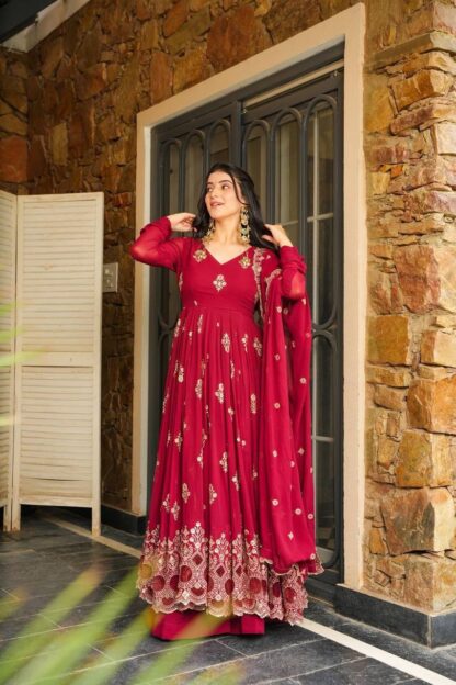 NSR 865 RED DESIGNER GOWN ONLINE SHOPPING BEST QUALITY PAKISTANI SUITS, NSR 865 RED, ONLINE SHOPPING SUITS, PAKISTANI SUITS AT MANUFACTURER PRICE, PAKISTANI SUITS LATEST COLLECTION, PAKISTANI SUITS WHOLESALE, PAKISTANI SUITS WHOLESALE DELHI, SALWAR SUITS ONLINE IN INDIA, SALWAR SUITS ONLINE SHOPPING  NSR, Pakistani Suits, READYMADE, Salwar Kameez, SALWAR SUITS FOR WOMEN, SALWAR SUITS ONLINE IN INDIA, SALWAR SUITS ONLINE SHOPPING, SALWAR SUITS ONLINE WHOLESALE, Single, Suits