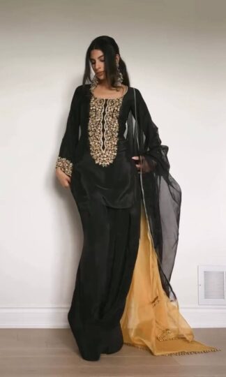 PD 1032 PARTY WEAR TOP & FARSI PLAZZO SET WHOLESALEPD 1032 PARTY WEAR TOP & FARSI PLAZZO SET WHOLESALE