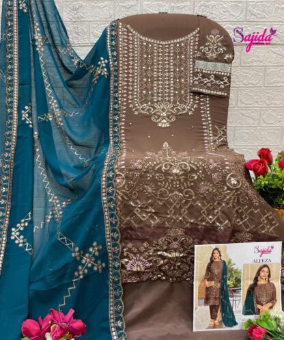 SAJIDA DESIGNER SD 1067 ALEEZA-VOL-1 PAKISTANI SUITS PAKISTANI SUITS IN SINGLE, PAKISTANI SUITS LATEST COLLECTION, PAKISTANI SUITS MANFUACTURER, PAKISTANI SUITS WHOLESALER, SAJIDA DESIGNER SD 1067 ALEEZA-VOL-1, SALWAR KAMEEZ WHOLESALER  MEHBOOB TEX, Pakistani Suits, PAKISTANI SUITS BRAND, PAKISTANI SUITS DESIGN, PAKISTANI SUITS FOR WOMEN, PAKISTANI SUITS IN INDIA, PAKISTANI SUITS ONLINE, PAKISTANI SUITS ONLINE INDIA, PAKISTANI SUITS SURAT, PAKISTANI WHOLESALE CLOTHES SUPPLIER, SAJIDA DESIGNER, Single, Suits