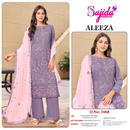 SAJIDA DESIGNER SD 1068 ALEEZA-VOL-1 PAKISTANI SUITS PAKISTANI SUITS IN SINGLE, PAKISTANI SUITS LATEST COLLECTION, PAKISTANI SUITS MANFUACTURER, PAKISTANI SUITS WHOLESALER, SAJIDA DESIGNER SD 1068 ALEEZA-VOL-1, SALWAR KAMEEZ WHOLESALER  MEHBOOB TEX, Pakistani Suits, PAKISTANI SUITS BRAND, PAKISTANI SUITS DESIGN, PAKISTANI SUITS FOR WOMEN, PAKISTANI SUITS IN INDIA, PAKISTANI SUITS ONLINE, PAKISTANI SUITS ONLINE INDIA, PAKISTANI SUITS SURAT, PAKISTANI WHOLESALE CLOTHES SUPPLIER, SAJIDA DESIGNER, Single, Suits