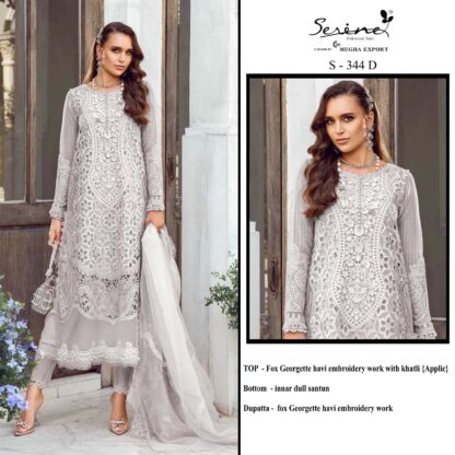 SERINE S 348 A PAKISTANI SUITS WHOLESALE PRICE PAKISTANI SUITS IN SINGLE, PAKISTANI SUITS LATEST COLLECTION, PAKISTANI SUITS MANFUACTURER, PAKISTANI SUITS WHOLESALER, SALWAR KAMEEZ WHOLESALER, SERINE S 348 A  Pakistani Suits, PAKISTANI SUITS BRAND, PAKISTANI SUITS DESIGN, PAKISTANI SUITS FOR WOMEN, PAKISTANI SUITS IN INDIA, PAKISTANI SUITS ONLINE, PAKISTANI SUITS ONLINE INDIA, PAKISTANI SUITS SURAT, PAKISTANI WHOLESALE CLOTHES SUPPLIER, SERINE, Single, Suits