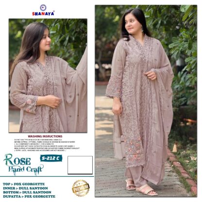 SHANAYA S 212 C PAKISTANI SUITS WITH PRICE PAKISTANI SUITS AT BEST PRICE, SHANAYA S 212 C, SINGLE AT WHOLESALE PRICE  Pakistani Suits, PAKISTANI SUITS BRAND, PAKISTANI SUITS DESIGN, PAKISTANI SUITS FOR WOMEN, PAKISTANI SUITS ONLINE INDIA, PAKISTANI SUITS SURAT, PAKISTANI WHOLESALE CLOTHES SUPPLIER, Salwar Kameez, SHANAYA ROSE, Single, Suits