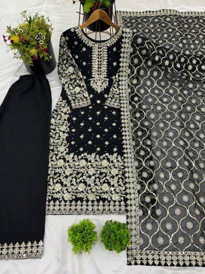 SRK 5238 BLACK TOP TO WEAR PLAZZO SET WITH PRICE BEST QUALITY PAKISTANI SUITS, ONLINE SHOPPING SUITS, PAKISTANI SUITS AT MANUFACTURER PRICE, PAKISTANI SUITS LATEST COLLECTION, PAKISTANI SUITS WHOLESALE, PAKISTANI SUITS WHOLESALE DELHI, SRK 5238 BLACK  BUY TOP PLAZZO SET FOR WOMEN ONLINE, INDIAN PLAZZO SUITS SET, NEW PLAZZO SET IN INDIA, Pakistani Suits, PLAZZO SUITS DESIGN FOR GIRL, PLAZZO SUITS PARTY WEAR, PLAZZO SUITS PARTY WEAR WITH DUPATTA, READYMADE, Salwar Kameez, Single, SRK, Suits, TOP PLAZZO SET WITH DUPATTA
