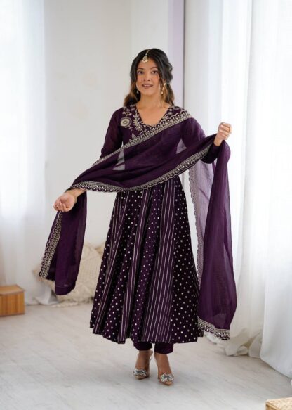 SRK 5293 ANARKALI GOWN WITH DUPATTASINGLE PIECE BEST QUALITY PAKISTANI SUITS, ONLINE SHOPPING SUITS, PAKISTANI SUITS AT MANUFACTURER PRICE, PAKISTANI SUITS LATEST COLLECTION, PAKISTANI SUITS WHOLESALE, PAKISTANI SUITS WHOLESALE DELHI, SRK 5293 ANARKALI GOWN  BUY LADIES GOWN WHOLESALE PRICE, Gown, GOWN SURAT ONLINE SHOPPING, INDIAN PLAZZO SUITS SET, NEW PLAZZO SET IN INDIA, Pakistani Suits, PLAZZO SUITS DESIGN FOR GIRL, PLAZZO SUITS PARTY WEAR, PLAZZO SUITS PARTY WEAR WITH DUPATTA, READYMADE, Salwar Kameez, Single, SRK, Suits, TOP PLAZZO SET WITH DUPATTA
