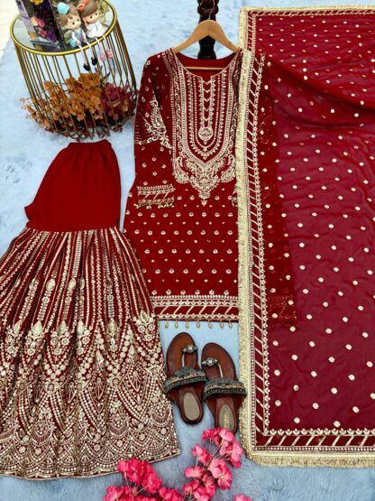 AD210 RED READYMADE TOP PLAZZO SET ONLINE WHOLESALE AD210 RED READYMADE, BEST QUALITY PAKISTANI SUITS, ONLINE SHOPPING SUITS, PAKISTANI SALWAR KAMEEZ, PAKISTANI SUITS AT MANUFACTURER PRICE, PAKISTANI SUITS BEST PRICE, PAKISTANI SUITS IN SURAT, PAKISTANI SUITS ONLINE SHOPPING  AD, BUY TOP PLAZZO SET FOR WOMEN ONLINE, INDIAN PLAZZO SUITS SET, NEW PLAZZO SET IN INDIA, PLAZZO, PLAZZO SUITS DESIGN FOR GIRL, PLAZZO SUITS PARTY WEAR, PLAZZO SUITS PARTY WEAR WITH DUPATTA, READYMADE, SHARARA, SHARARA SET FOE WEDDDING, SHARARA SUITS ONLINE SHOPPING, SHARARA SUITS ONLINE WHOLESALE IN SURAT, Single, Suits, TOP DUPATTA BOTTOM SET, TOP PLAZZO ONLINE SHOPPING, TOP PLAZZO ONLINE SHOPPING IN INDIA, TOP PLAZZO SET WITH DUPATTA, WOMEN TOP PLAZZO ONLINE SHOPPING