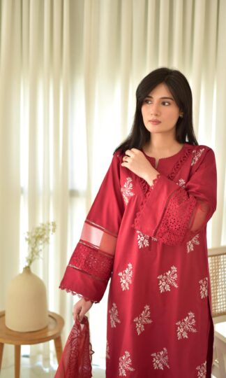 LG 1951 RED TOP AND PANT & DUPATTA ONLINE SUPPLIERLG 1951 RED TOP AND PANT & DUPATTA ONLINE SUPPLIER