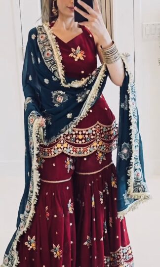 NSR 844 PARTY WEAR SHARARA SET ONLINE WHOLESALENSR 844 PARTY WEAR SHARARA SET ONLINE WHOLESALE