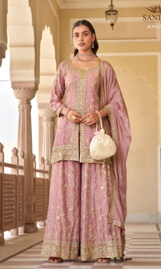 SANIKA FASHION 2100 SEERAT PLAZZO SET WHOLESALESANIKA FASHION 2100 SEERAT PLAZZO SET WHOLESALE