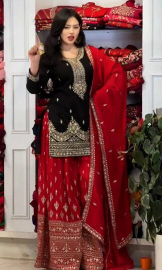 PD 1136 BLACK PAKISTANI SUITS ONLINEPD 1136 BLACK PAKISTANI SUITS ONLINE SHOPPING