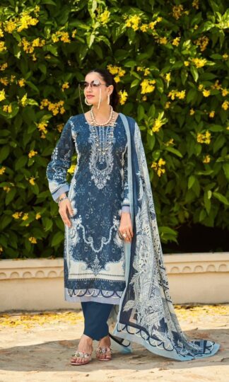 COSMOS 1007 BLISS EMBROIDERY LAWN VOL 1 PAKISTANI SUITSCOSMOS 1007 BLISS EMBROIDERY LAWN VOL 1 PAKISTANI SUITS
