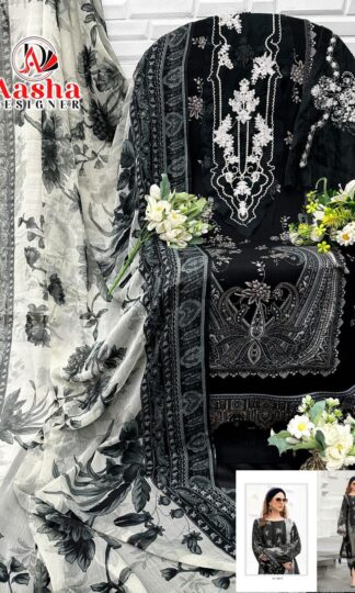 AASHA DESIGNER COTTON PAKISTANI SUITS ONLINE SHOPPINGAASHA DESIGNER COTTON PAKISTANI SUITS ONLINE SHOPPING