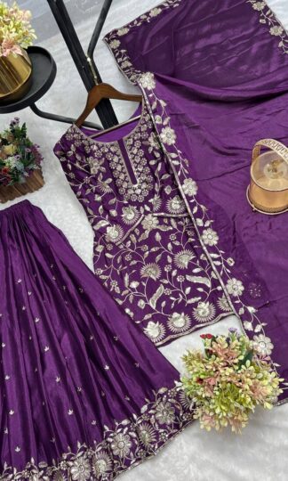 DHK 1337 TOP PLAZZO WITH DUPATTA SET WHOLESALEDHK 1337 TOP PLAZZO WITH DUPATTA SET WHOLESALE