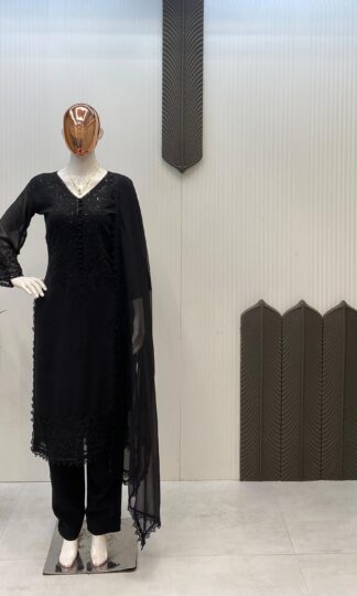 LG 2002 BLACK TOP PLAZZO SET WITH DUPATTA WHOLESALELG 2002 BLACK TOP PLAZZO SET WITH DUPATTA WHOLESALE